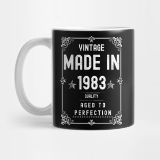 Vintage Made in 1983 Quality Aged to Perfection Mug